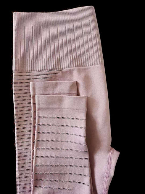 Seamless High Waist Stretch Thin Body Exercise Yoga  Leggings